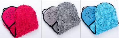 Áo Choàng Tắm Chó Mèo Microfiber - Khăn Tắm Siêu Thấm Hút