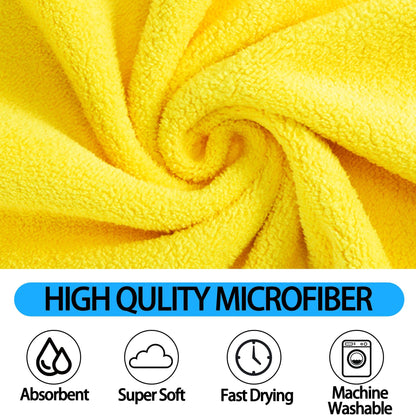 Khăn Tắm Chó Mèo Siêu Thấm Hút - Microfiber Nhanh Khô