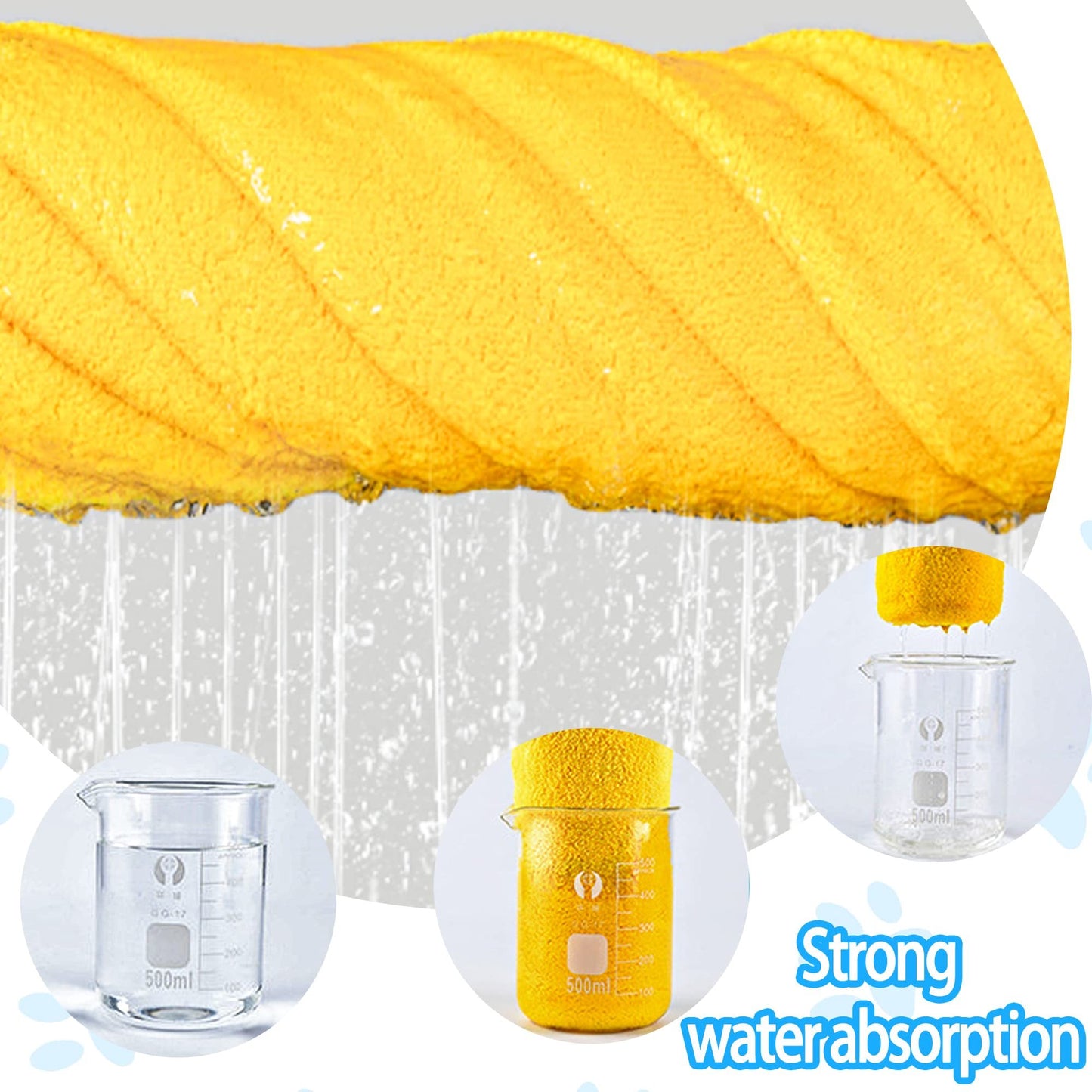 Khăn Tắm Chó Mèo Siêu Thấm Hút - Microfiber Nhanh Khô