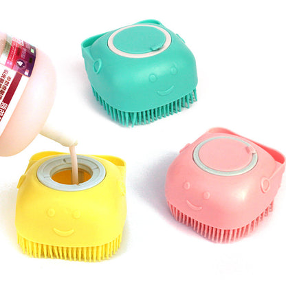Găng Tay Tắm Massage Silicon Cho Chó Mèo - Bàn Chải Grooming